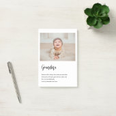 Moderne, eenvoudige beste grootmoeder ooit post-it® notes (Kantoor)