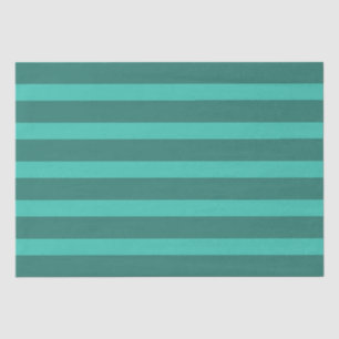 Moderne Eenvoudige blauwe Marine Twee Tone Stripe  Tissuepapier