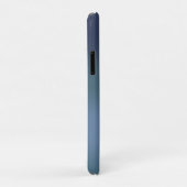 Moderne Eenvoudige Blauwe Navy Gradiënt Kleur Case-Mate iPhone Case (Achterkant/rechts)