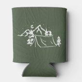 Moderne Eenvoudige Camping Weekend Bachelorette Pa Blikjeskoeler (Achterkant)