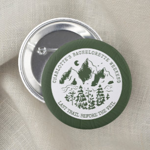 Moderne Eenvoudige Camping Weekend Meisjesuitje Ronde Button 5,7 Cm
