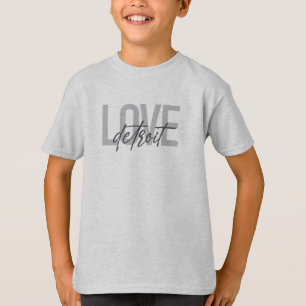 Moderne, eenvoudige, coole, stedelijke ontwerplief t-shirt