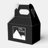 Moderne eenvoudige Creëer uw eigen bruiloft Afbeel Bedankdoosjes (Voorkant Zijde)