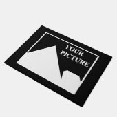 Moderne eenvoudige Creëer uw eigen bruiloft Afbeel Deurmat (Schuin)