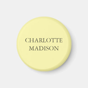 Moderne Eenvoudige Crème Trendy Minimalistische Ge Magneet