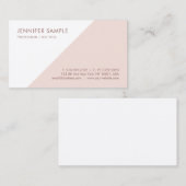 Moderne, eenvoudige design professionele Sjabloon Visitekaartje (Voorkant / Achterkant)