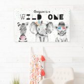 Moderne Eenvoudige Dierendag Welkomstbord Spandoek (Insitu)