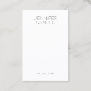 Moderne, eenvoudige, elegante Sjabloon Trendy Visitekaartje