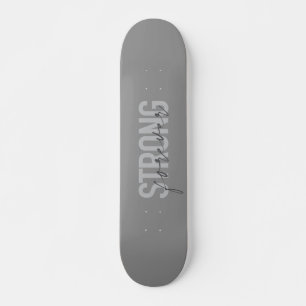 Moderne, eenvoudige, elegante vormgeving krachtig  skateboard