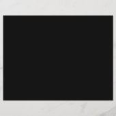 Moderne Eenvoudige Formele Zwarte QR-Scan Om Teken (Achterkant)