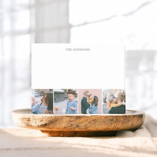 Moderne eenvoudige foto post-it® notes