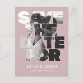 Moderne Eenvoudige Foto Sla de Uitnodiging van de 