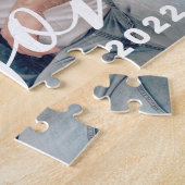 Moderne, eenvoudige foto voor afspeelbare Script Legpuzzel (Zijkant)