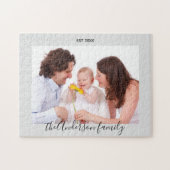 Moderne, eenvoudige foto voor afspeelbare Script Legpuzzel (Horizontaal)