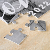 Moderne, eenvoudige foto voor afspeelbare Script Legpuzzel (Zijkant)