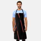 Moderne, eenvoudige grafische kunst voor het onttr schort (Gedragen)