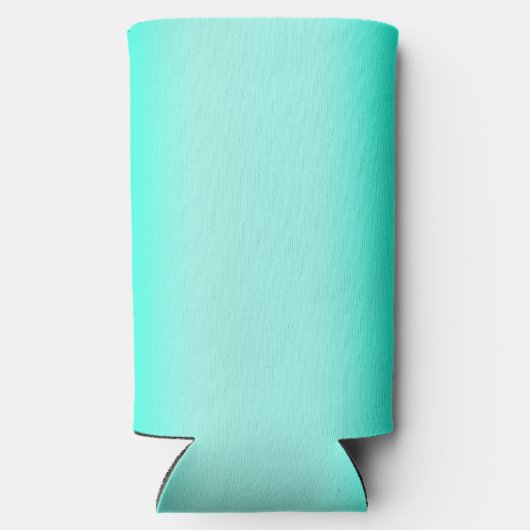 Moderne Eenvoudige groene Turquoise Verloopkleur (Achterkant)