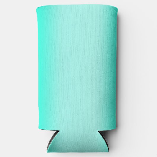 Moderne Eenvoudige groene Turquoise Verloopkleur (Voorkant)