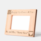 Moderne, eenvoudige heer en mevrouw namen, liefde gegraveerde lijstjes (Links)