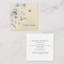 Moderne  Eenvoudige honingbundel voor bijen Vierkante Visitekaartje