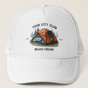 Moderne Eenvoudige Kampeer Weekend Meisjesuitje Ho Trucker Pet