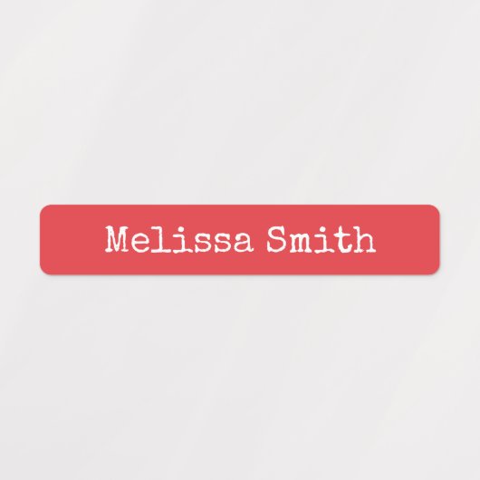 Moderne eenvoudige Kinder waterdichte labels (Design 1)