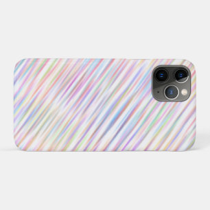 Moderne Eenvoudige kleurrijke lijn strepen Patroon iPhone 11 Pro Hoesje