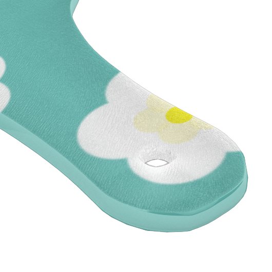 Moderne Eenvoudige lente Daisy bloemen gradiënt Snijplank (Hoek)