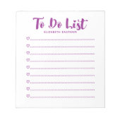 Moderne Eenvoudige Manuscript om de Blocnote van d (Voorkant)