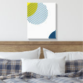 Moderne, eenvoudige, minimale, trendy abstracte ku canvas afdruk (Insitu (Slaapkamer))