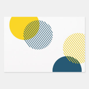 Moderne, eenvoudige, minimale, trendy abstracte ku inpakpapier vel