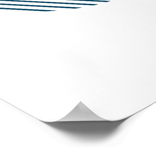 Moderne, eenvoudige, minimale, trendy abstracte ku poster (Hoek)