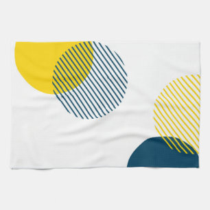 Moderne, eenvoudige, minimale, trendy abstracte ku theedoek
