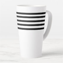 Moderne eenvoudige minimalistische zwarte en witte