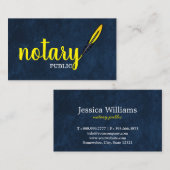 Moderne, eenvoudige mobiele, openbare legant scrip visitekaartje (Voorkant / Achterkant)