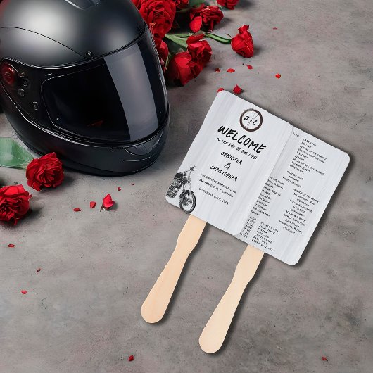 Moderne Eenvoudige Motorfiets Avontuur Wedding Pro Handwaaier