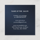 Moderne Eenvoudige Salon Korting Coupon (Achterkant)