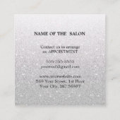 Moderne Eenvoudige Salon Korting Coupon (Achterkant)