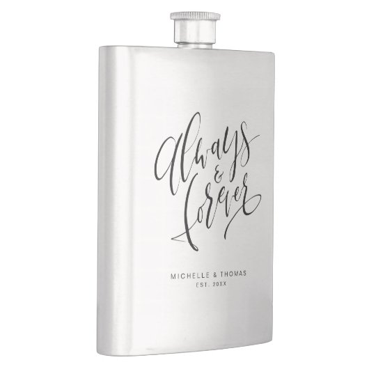 Moderne Eenvoudige script altijd en altijd Flacon (Rechts)