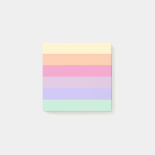 Moderne Eenvoudige Sjabloon Regenboog Kleuren Stre Post-it® Notes