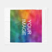 Moderne eenvoudige Sjabloon upload Afbeelding foto Fleece Deken (Voorkant (Horizontaal))