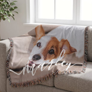 Moderne Eenvoudige Speelse Elegante Chique Huisdie Deken