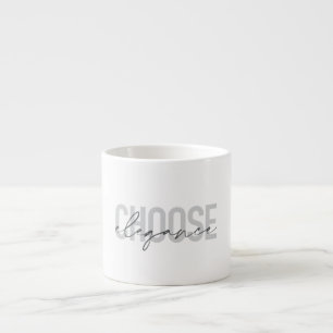 Moderne, eenvoudige, stedelijke, koele vormgeving  espresso kop