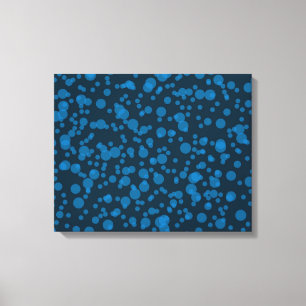 Moderne, eenvoudige viering concept grafische kuns canvas afdruk