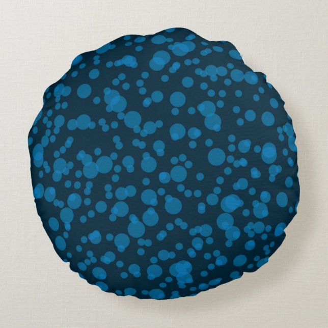 Moderne, eenvoudige viering concept grafische kuns rond kussen (Achterkant)