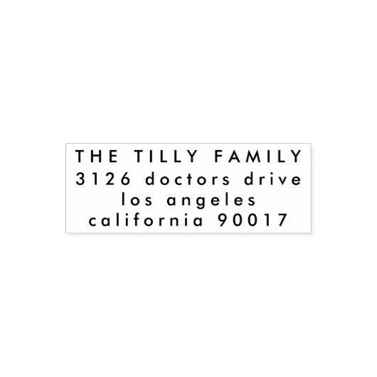 Moderne eenvoudige weddenschap zelfinktende stempel (Design)