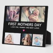 Moderne eerste Moederdag fotocollage Keepomwille Fotoplaat (Zijkant)