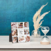 Moderne eerste Vaderdag Baby fotocollage Fotoplaat (Insitu)