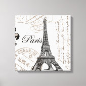 moderne  Eiffeltoren Canvas Afdruk (Voorkant)