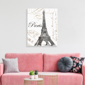 moderne Eiffeltoren Canvas Afdruk (Insitu (Woonkamer))